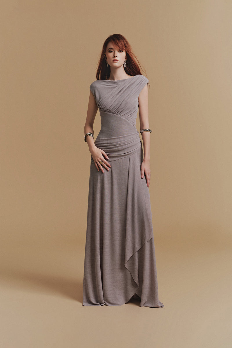 OPHELIA Sleeveless Maxi Dress