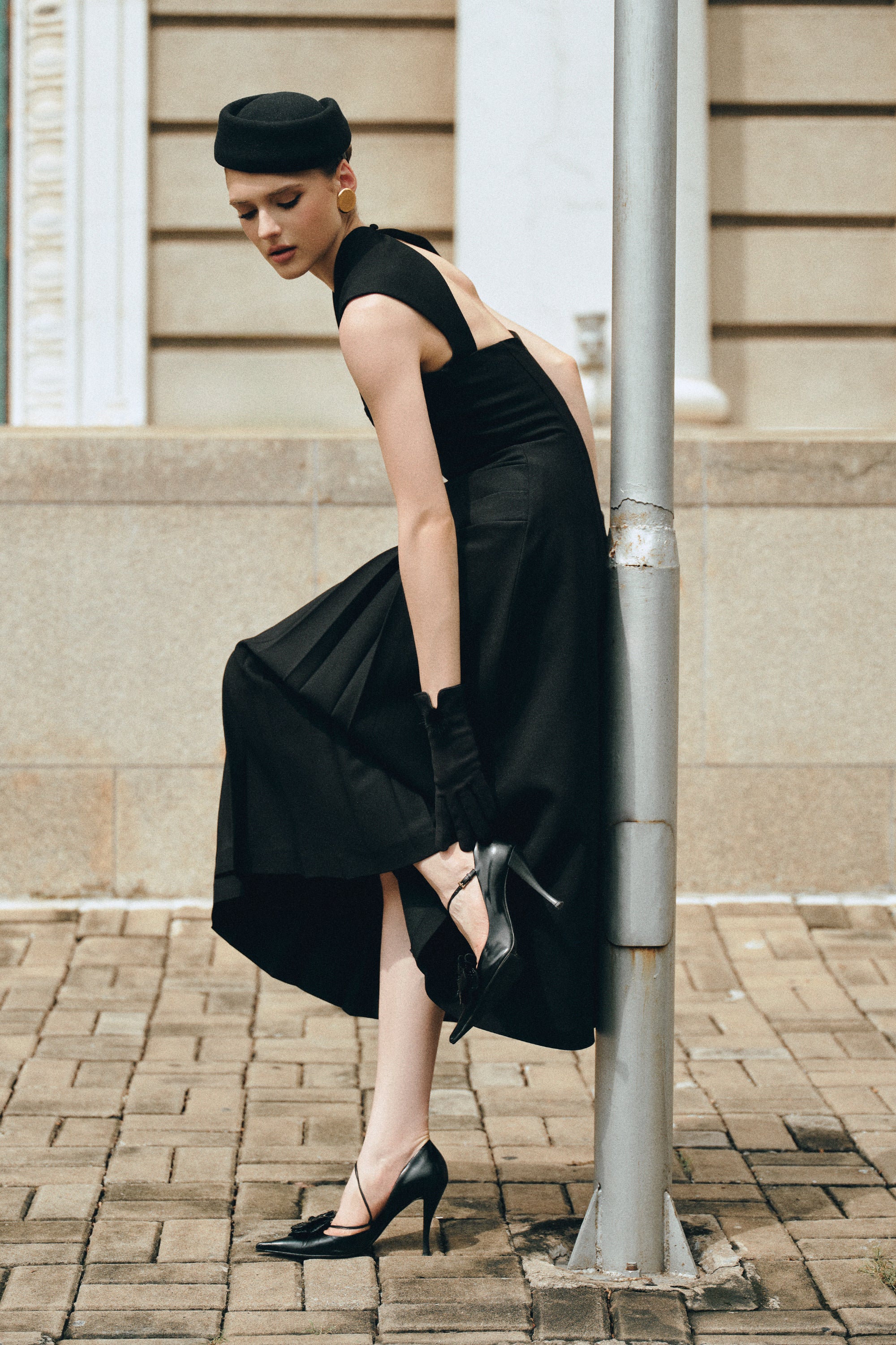 SOLENNE Midi Dress