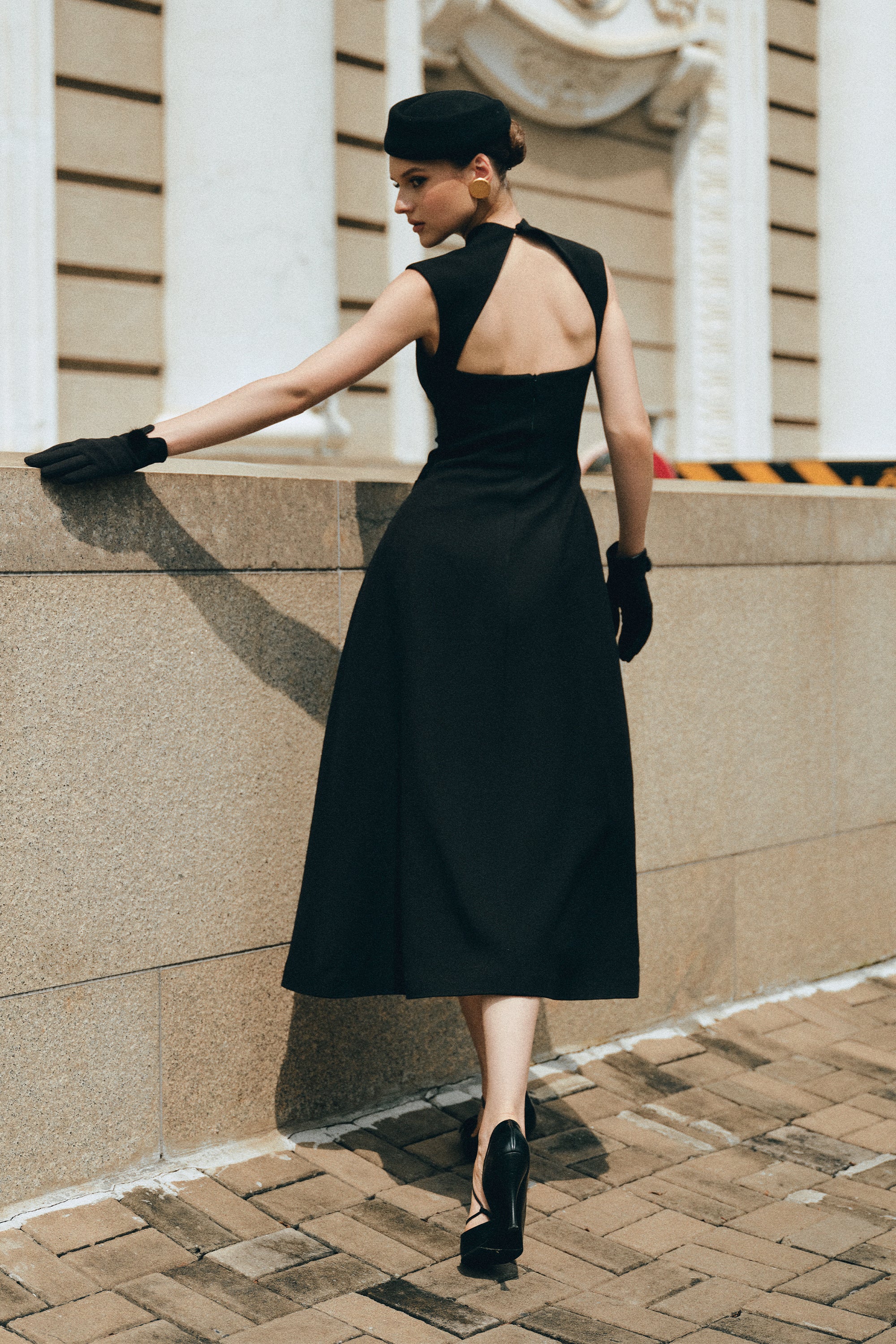 SOLENNE Midi Dress