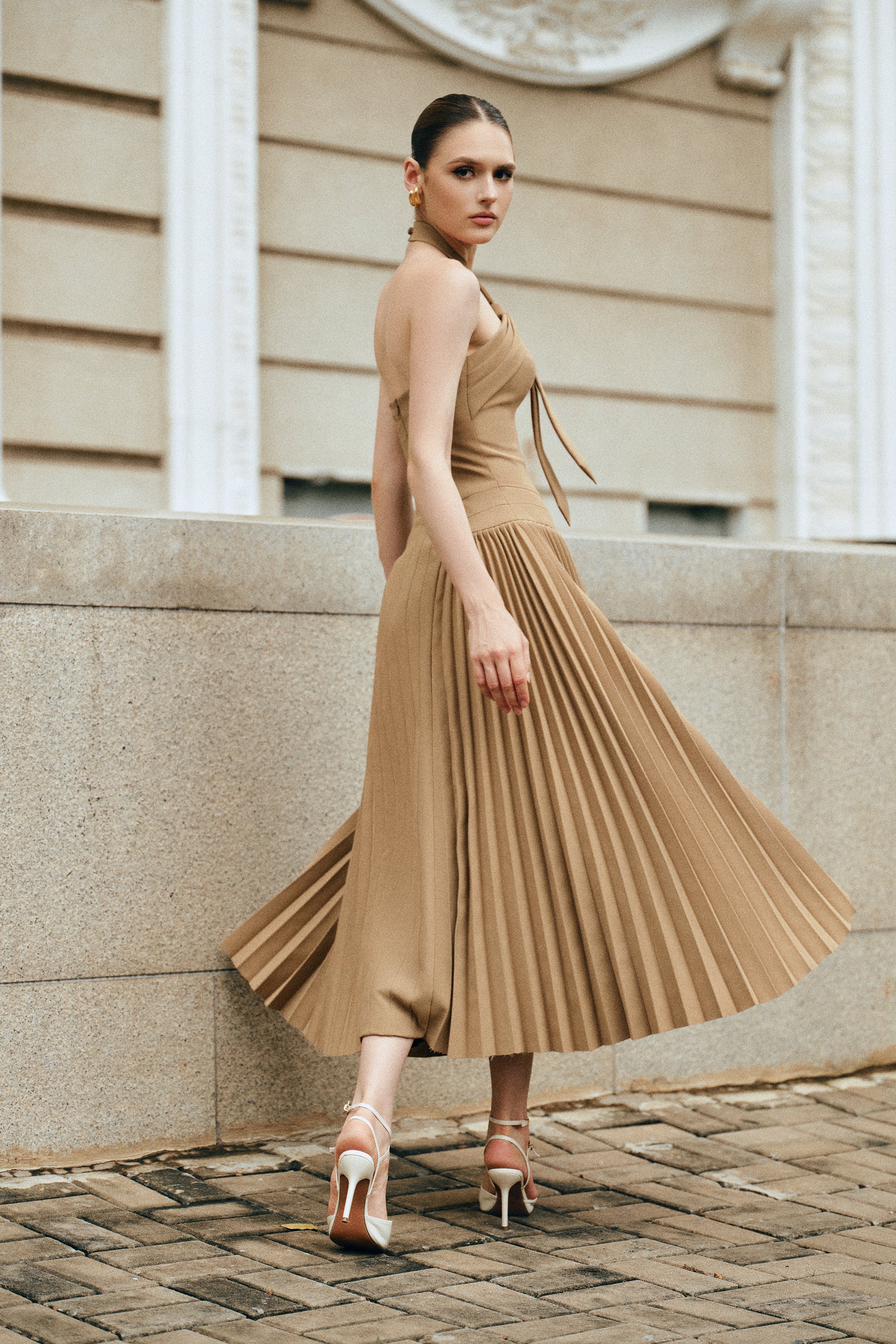 LIORA Midi Dress