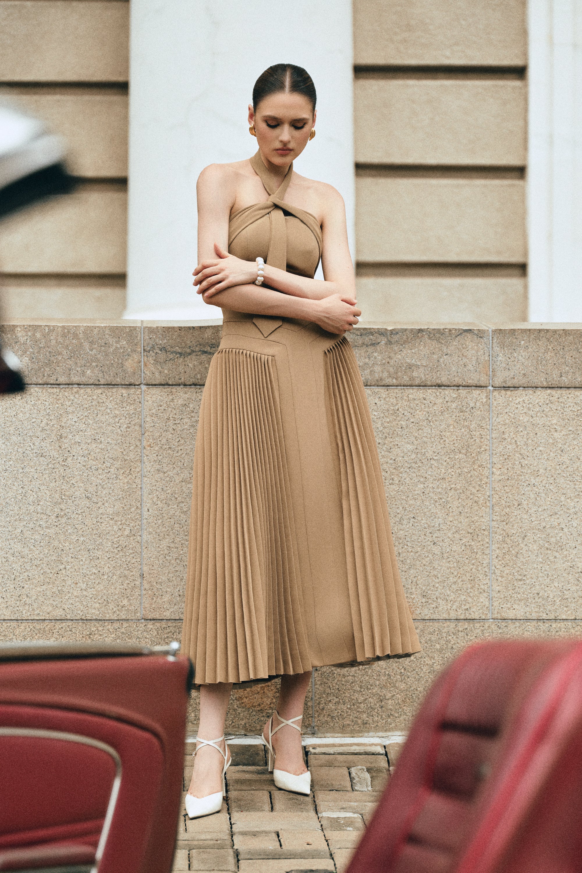 LIORA Midi Dress
