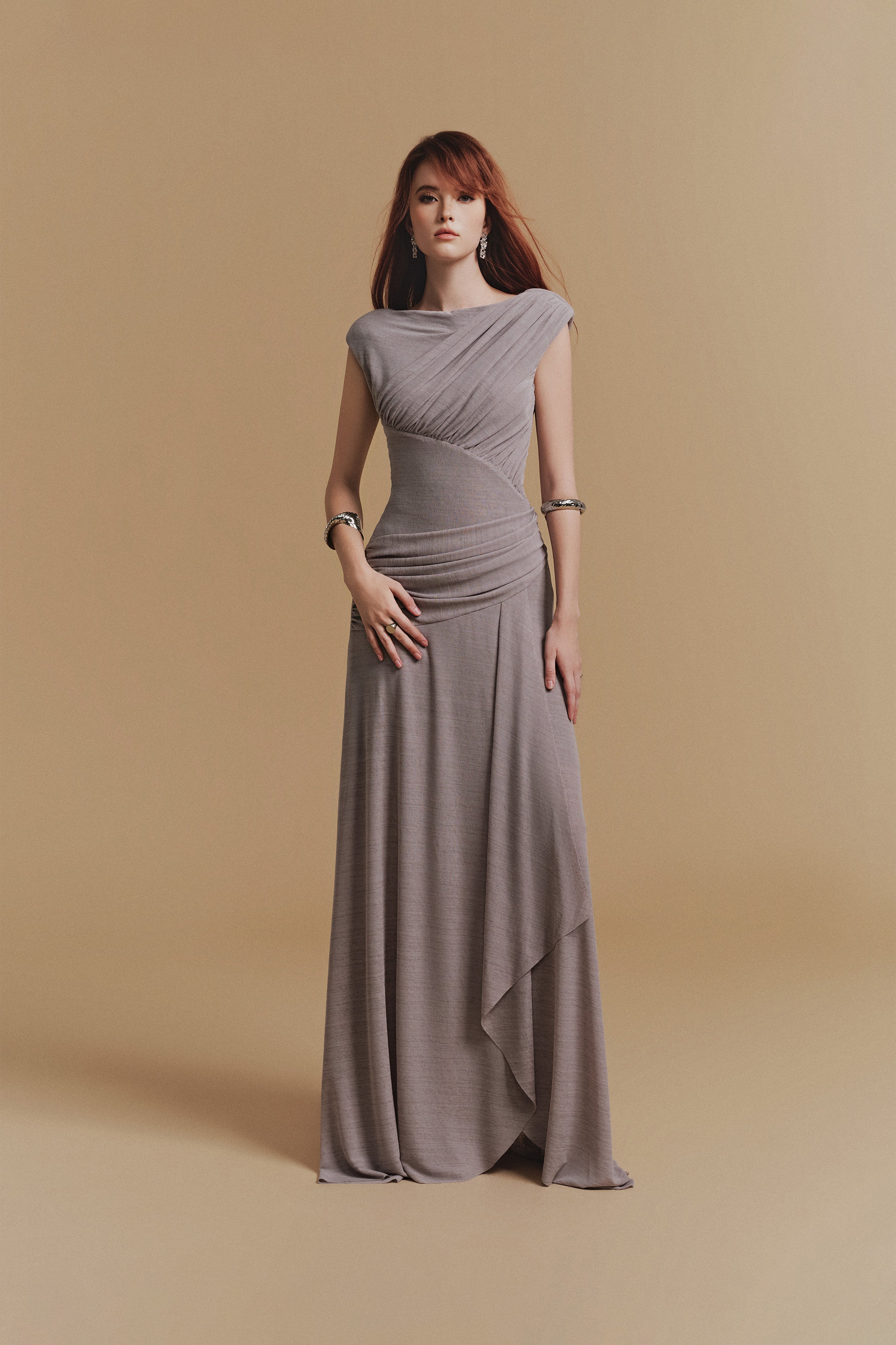 OPHELIA Sleeveless Maxi Dress