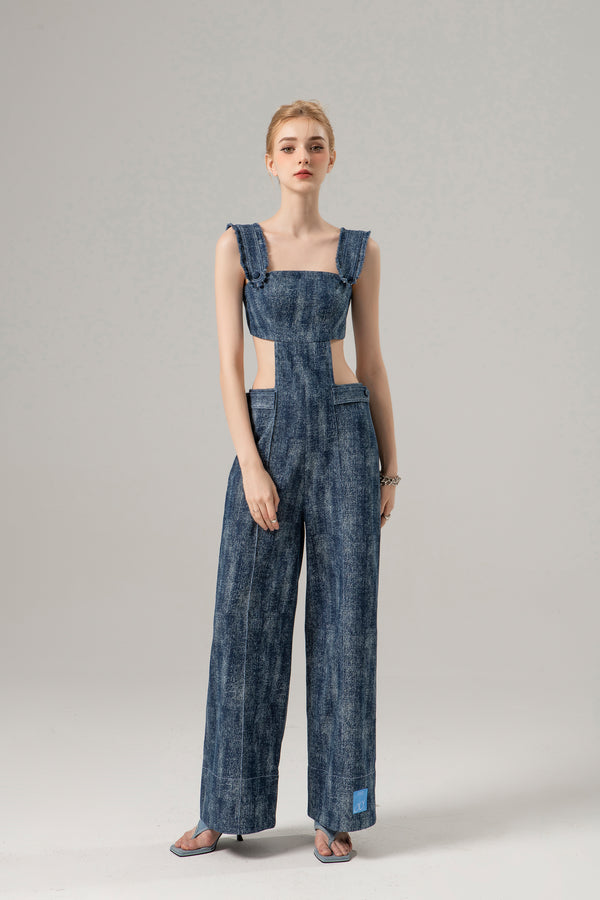 Wayne Denim Jumpsuit