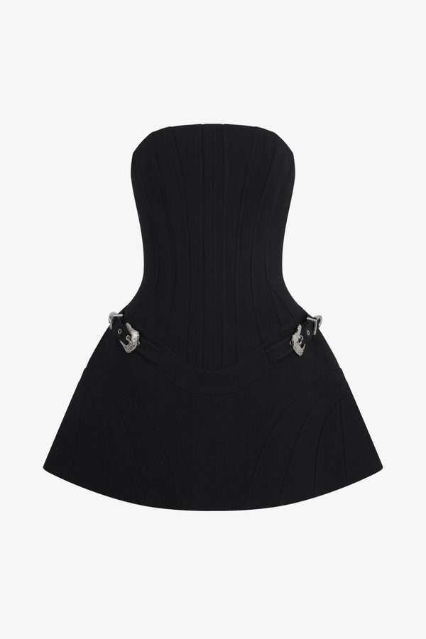 Cleo Peplum Mini Dress