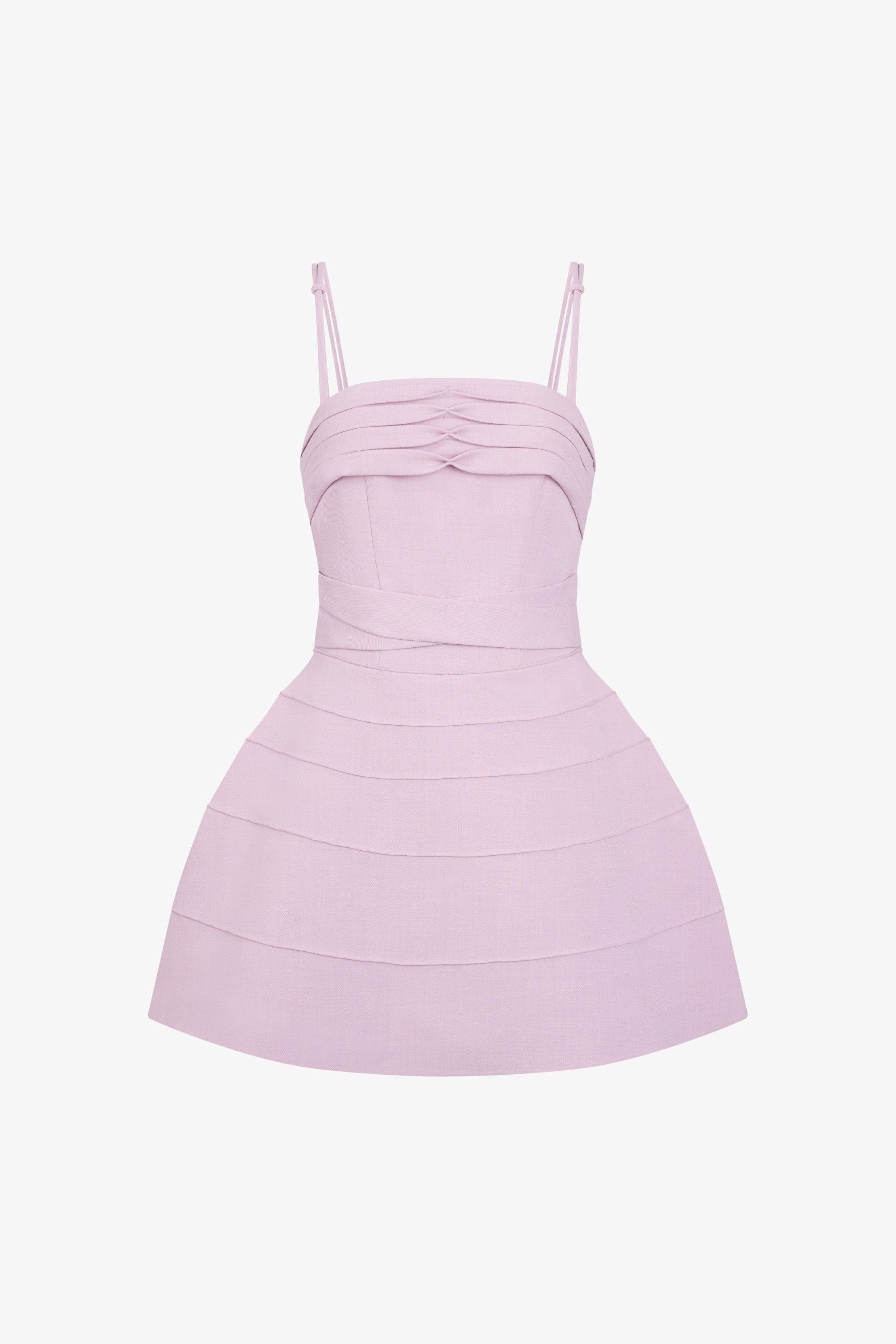 THYRA Mini Dress with Cape