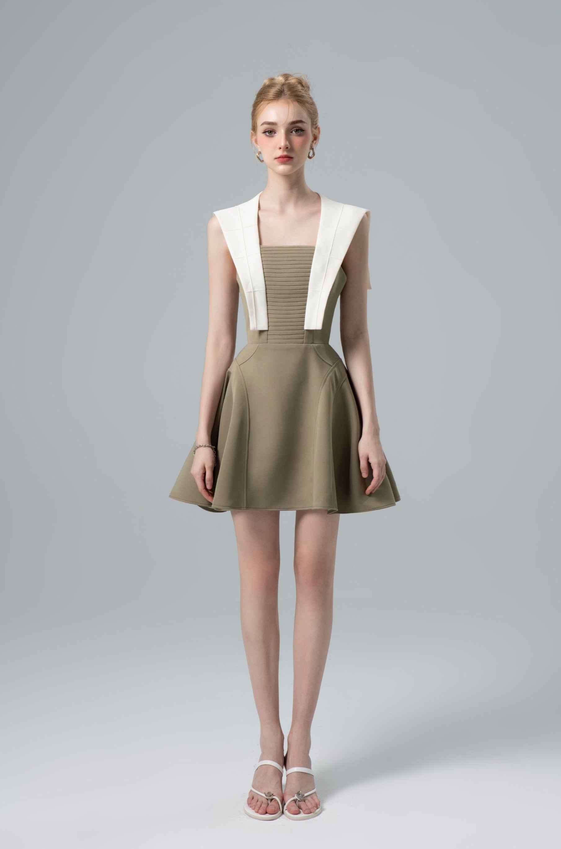Amalfi Two-tone Mini Dress