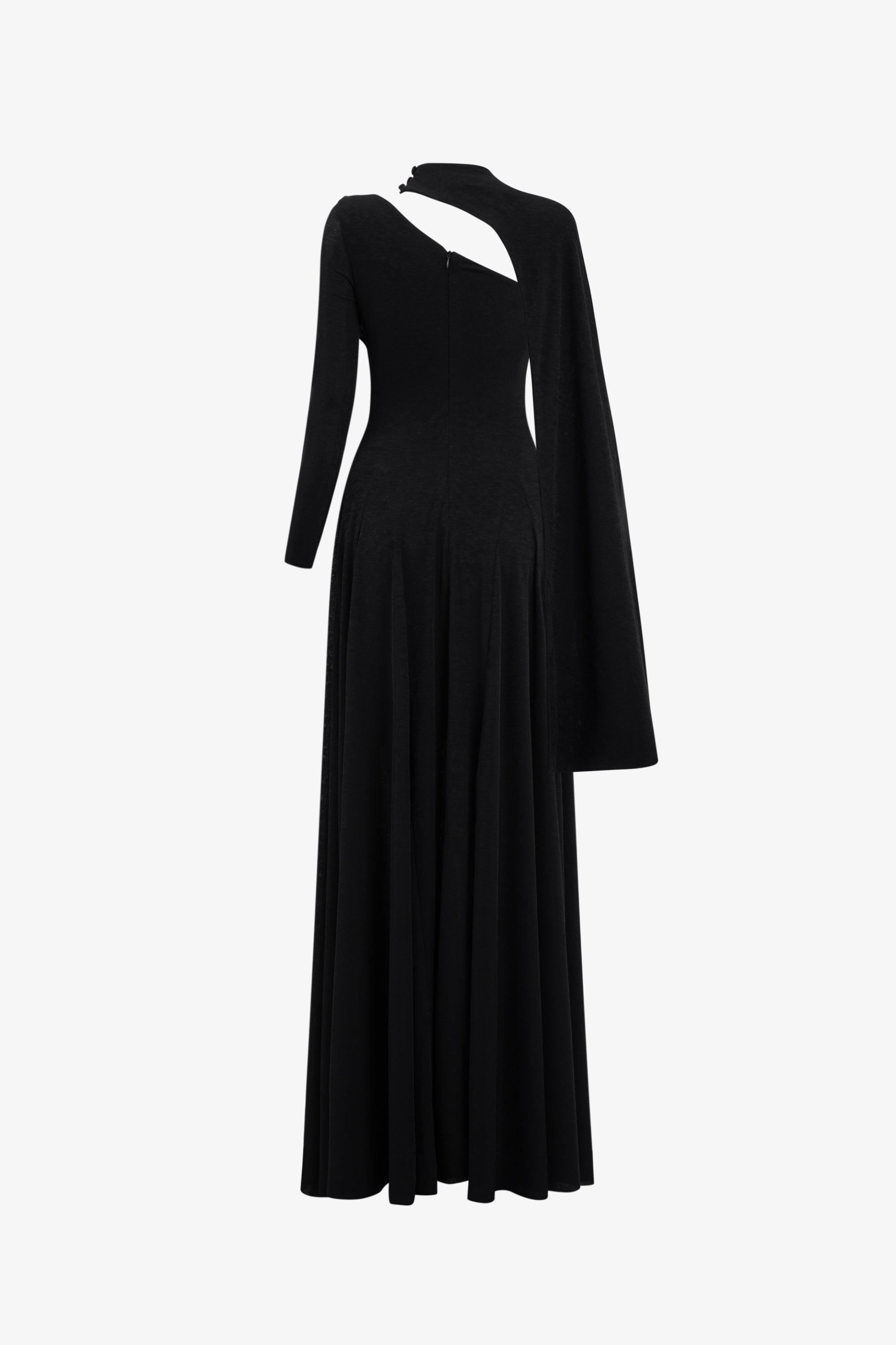 ROSALIE Maxi Dress with Cape