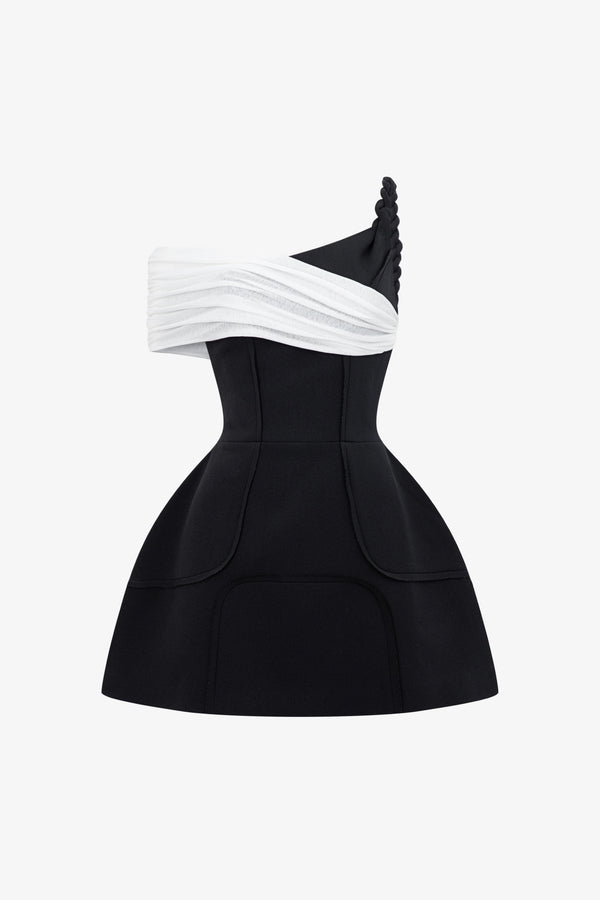 Monot Asymmetrical Mini Dress