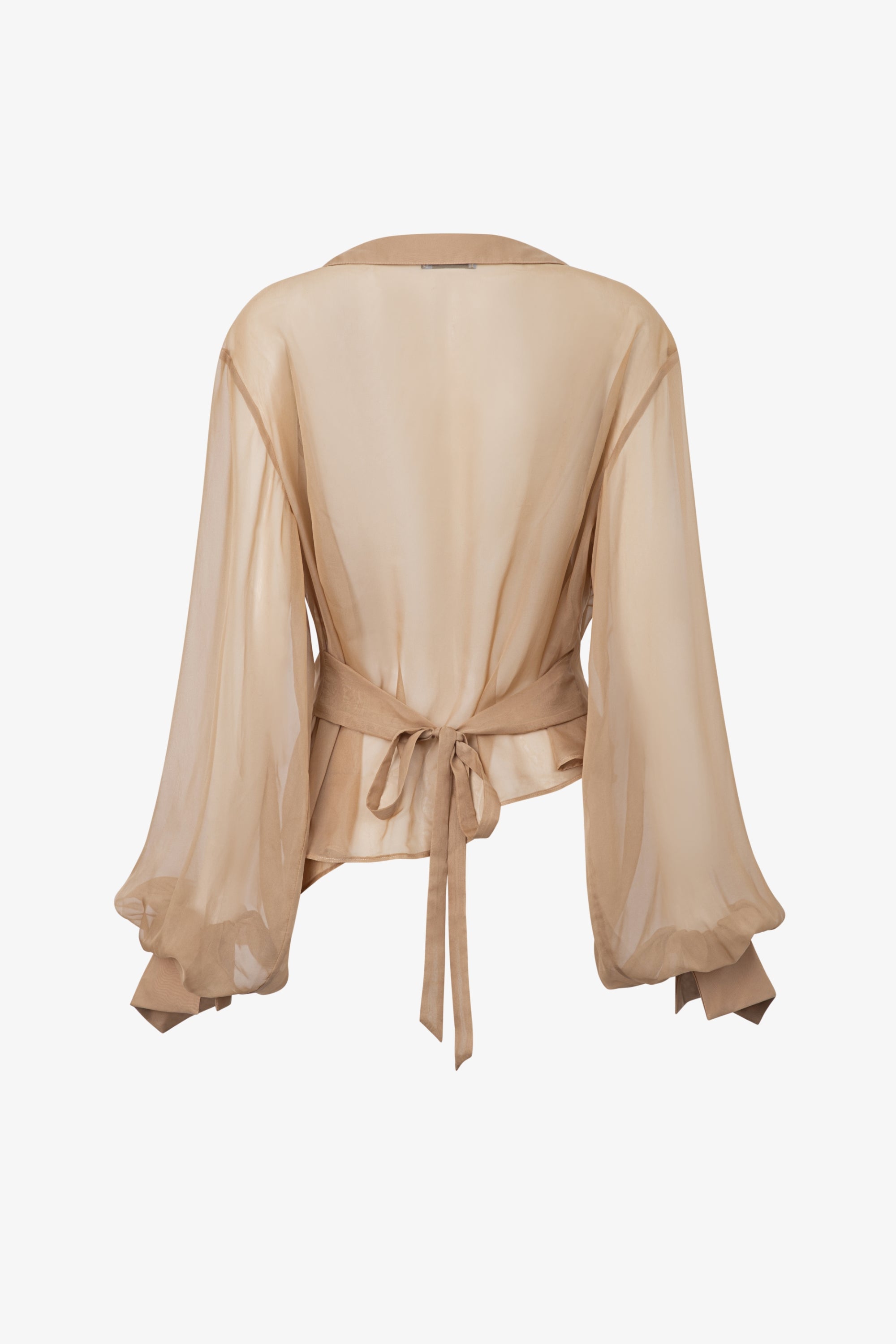 Fera Chiffon Overlay Blouse