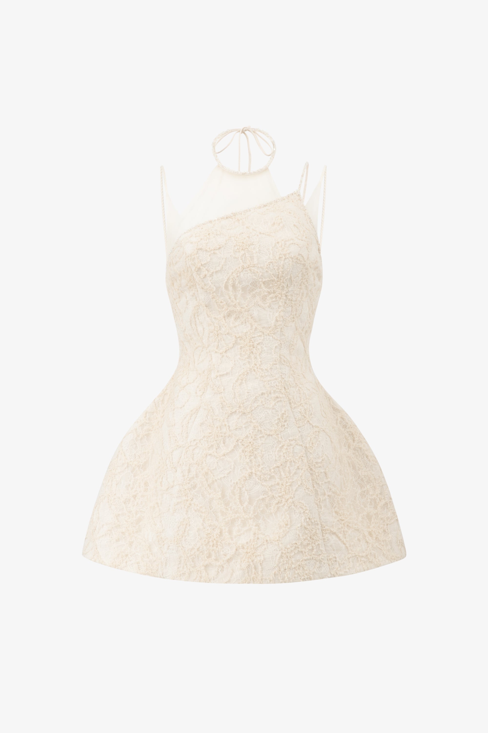 CARTI Lace Mini Dress