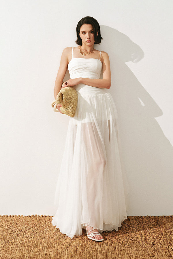 Thea Sheer Maxi Dress