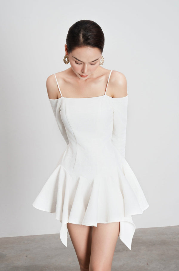 Fleur Off-shoulder Mini Dress