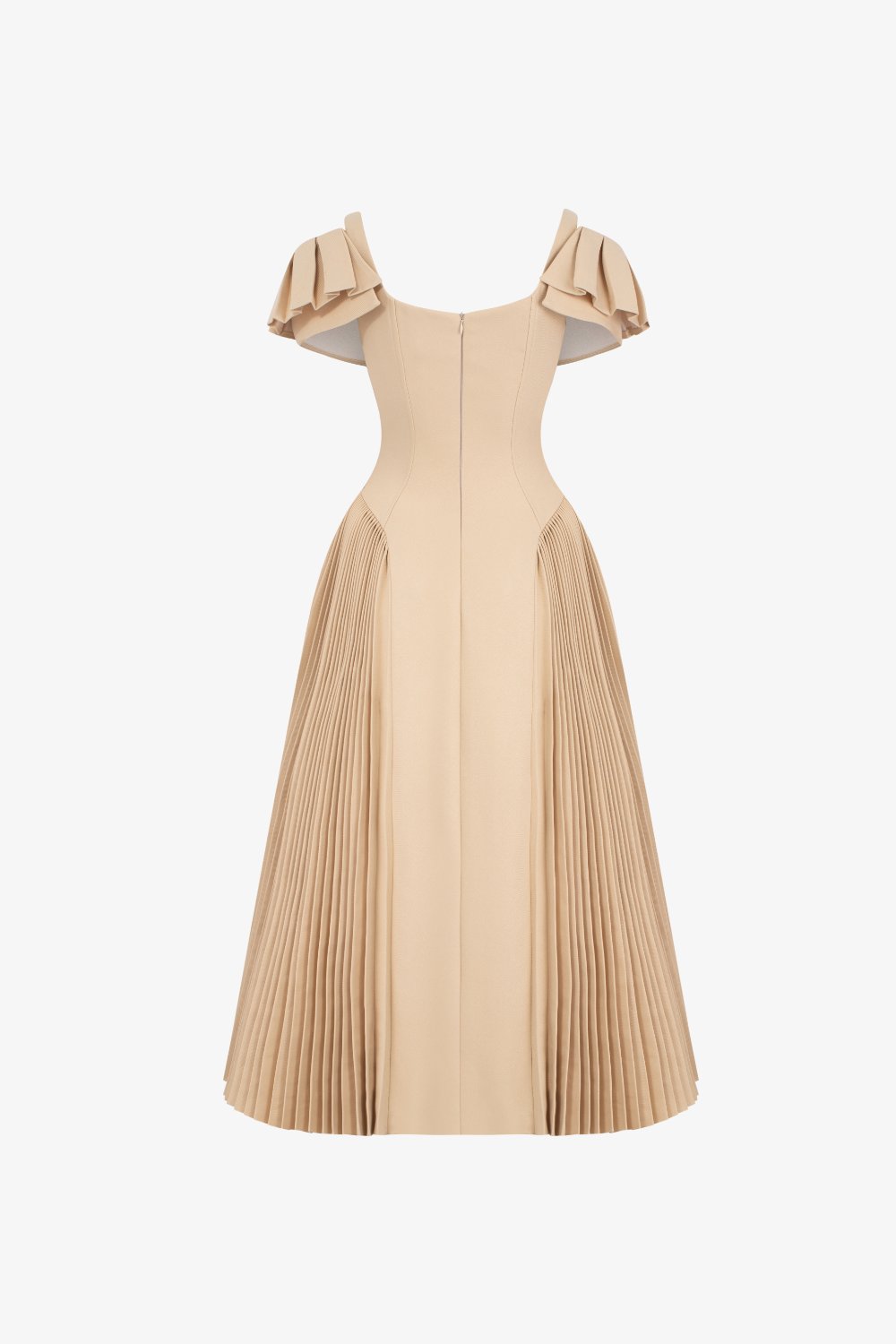 Sapphi Off-shoulder Midi Dress