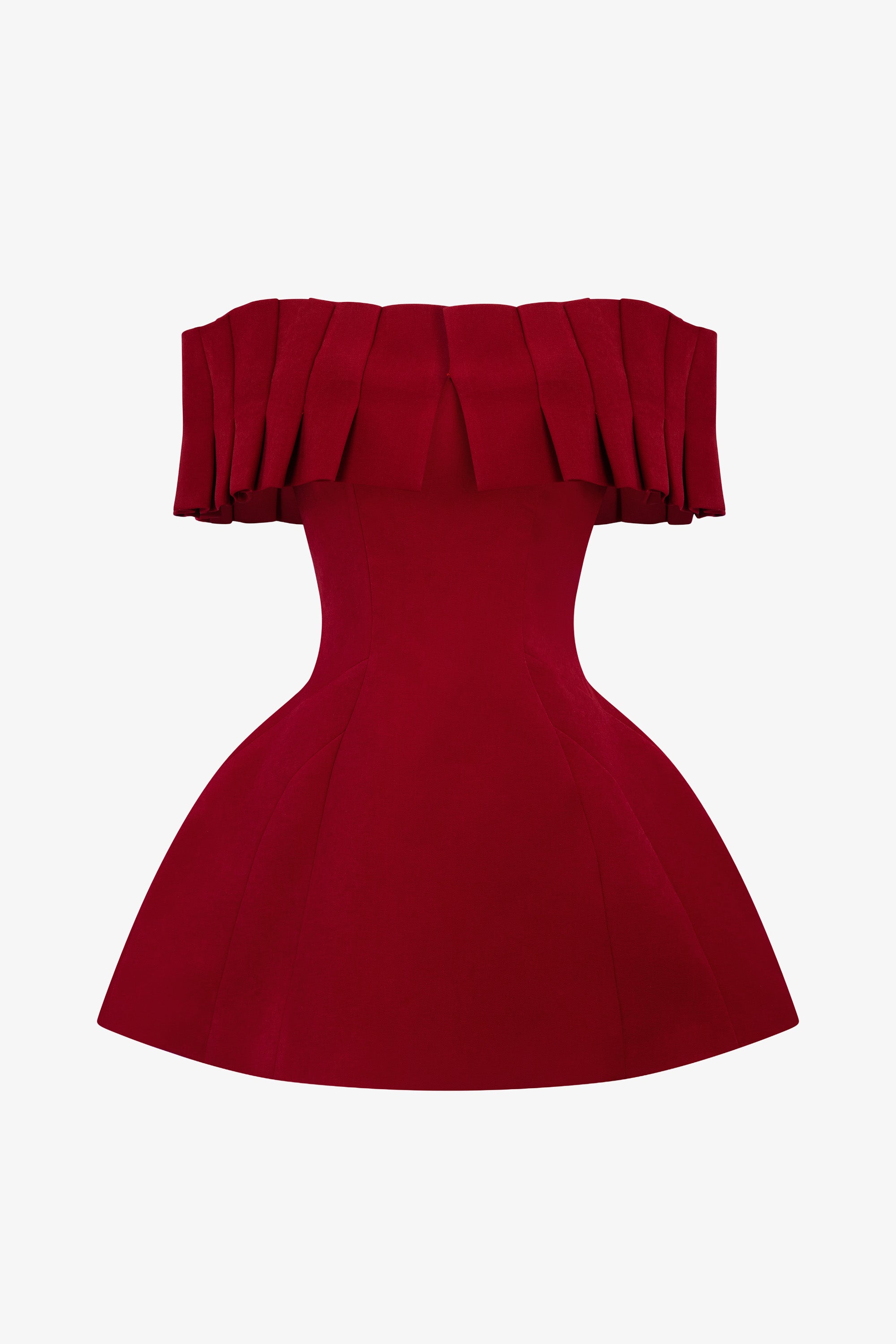 HAZELINA Off-shoulder Mini Dress