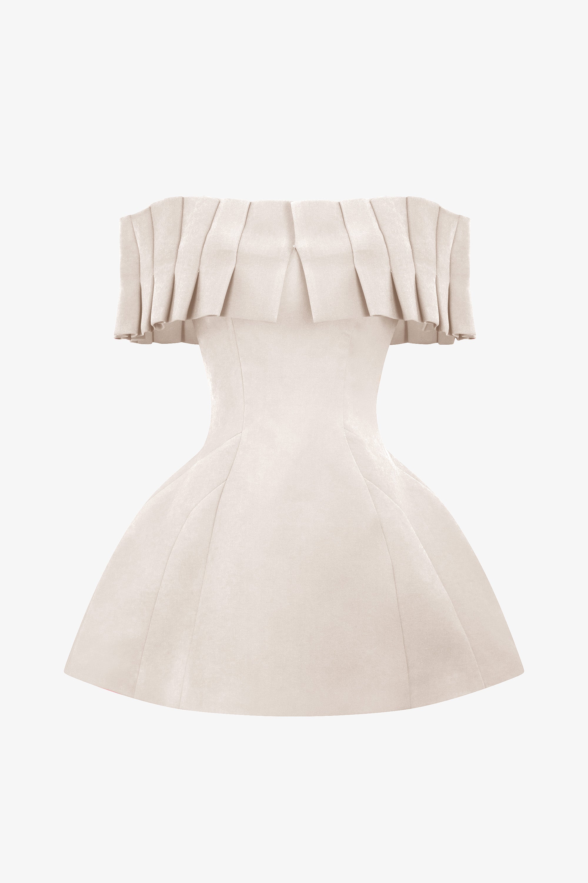 HAZELINA Off-shoulder Mini Dress