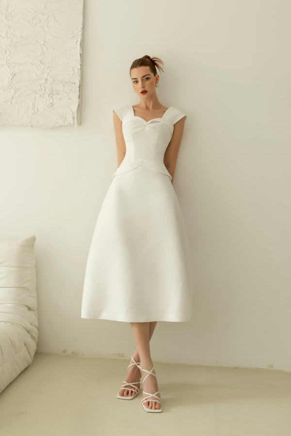 Cavalli Bustier Midi Dress